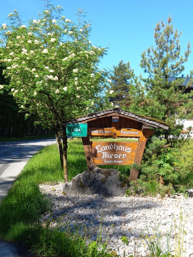 Landhaus Wieser Ramsau am Dachstein Eksteriør bilde